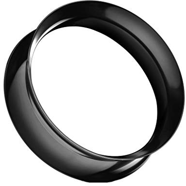 beyoutifulthings Ohr-Tunnel Ultrasoft Skin Silikon Ohr-Piercing Ohr-Schmuck Plug Double Flare Sattel-Verschluss viele Farben 4-25mm