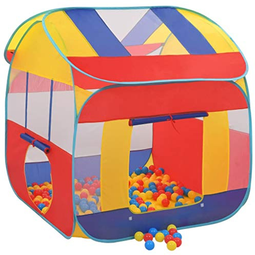 Festnight Tienda de Juegos Infantil Tienda Piscina de Bolas con 300 Bolas XXL 123 x 120 x 126 cm