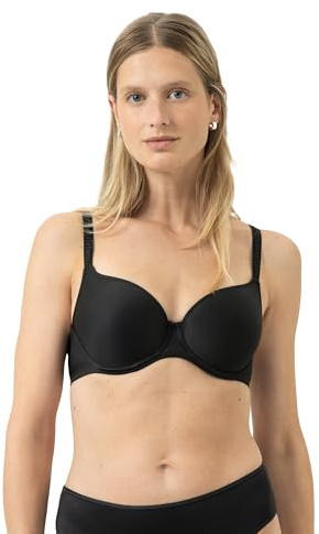 Mey Dam BH – full kupa – ventilerande kupa – underkläder serie Joan – storlek 70A till 95D – 74254, svart, 85E