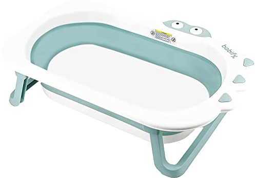 Star Ibaby Babify Shower klappbare Baby Badewanne, faltbare Babywanne, schadstofffreie Badeschüssel für Neugeborene, leichte Reisewanne ohne Kissen, rutschfeste Füße für sicheren Stand