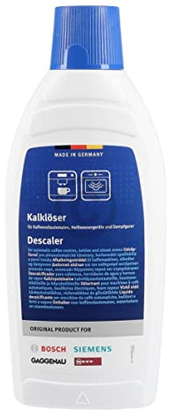 Descalcificador Bosch compatible con Siemens 00311968 para máquina de café, hervidor de agua, vaporera, 500 ml