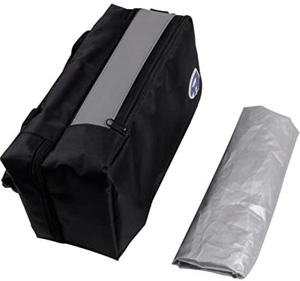 Fowybe Bolsas para motocicleta – Bolsa trasera para motocicleta – multifuncional impermeable portaequipajes maletero moto asiento exterior equipaje bolsa trasera (negro)