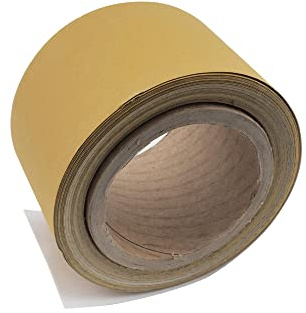 3M Grano 600 Dorado Papel de Lija Adhesiva Óxido Aluminio Rollo de Hoja Abrasiva 70mmX15m