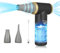 Kica JetFan 2 Electric Compressed Air Duster Cleaner for PC, Cordless Air Duster for PC, Car Dryer Air Blower, Laptop Keyboard Cleaner Kit, Rechargeable Battery,Powerful 101,000 RPM, Green