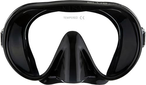 Cressi Musa Frameless Masks, Negro