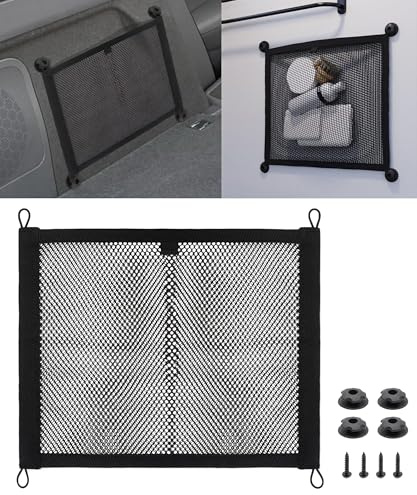 Flaconi Filet Coffre Voiture,Filet Rangement Voiture,Filet de Rangement,Filet Rangement,Filet Voiture Rangement,Filet de Coffre de Voiture,Convient au Filet de Rangement du Coffre de Voiture et de SUV