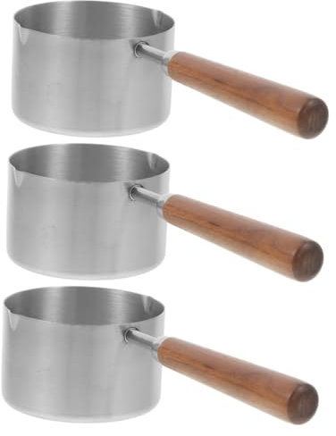 CIYODO 3 Pièces Cuillère À Nourriture Pour Chien Tasse À Mesurer Cuillère À Nourriture Pour Chien À Pour Animaux À Pour Animaux Petite Casserole