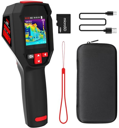 BSIDE HX3 Thermal Imaging Camera High Resolution 240x240 Handheld Thermal Imager with 15 Colour Palettes Thermal Camera 25Hz Refresh Rate -4-1022°F for Water Leaks HVAC Automotive Electronics Repair
