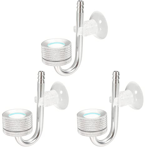 Remingtape Set di 3 diffusori di CO2, reattore per acquario, piante, muschio