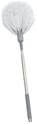 PRETYZOOM Dépoussiéreur Lavable Plusieurs Styles la Maison Plumeau Extensible pour Nettoyer Toiles D'araignée et Poussière pour Plafond Haut en Plastique