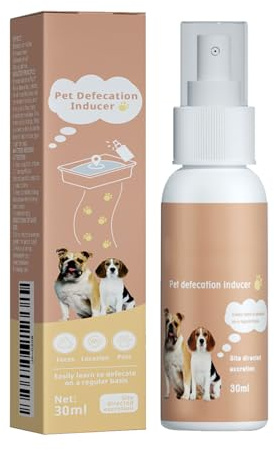 Mnozreo hundpipi spray träning, potta träningsspray för husdjur, Potty Here-träningshjälpsspray för hundar, valpar och hundar, 30 ml, 1 st