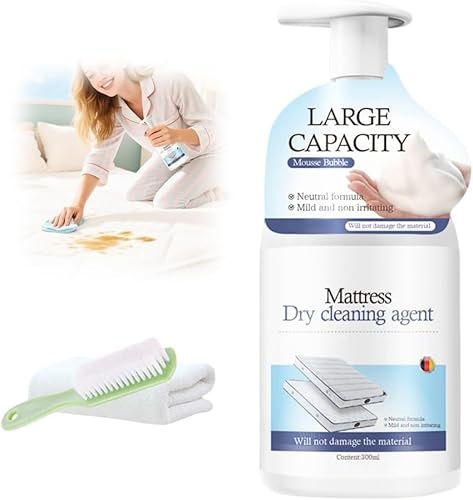 Mattress Cleaner Stain Remover, 2025 New Powerful Mattress Yellow Stain Cleaner, Remove Even Old Stains Effortlessly, Stain Remover Extra Strong for Cleaning, Deep Cleans (1)