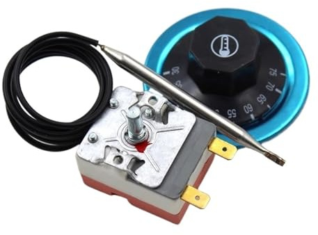 HWWW Adatto for scaldabagno elettrico, distributore d'acqua, secchio for acqua bollente, interruttore termostato 75-110 gradi(30-110)