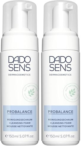 DADO SENS PROBALANCE SCHAUMDUSCHE 150ml - Schonende Reinigung sensibler und allergiegefährdeter Haut (Packung mit 2)