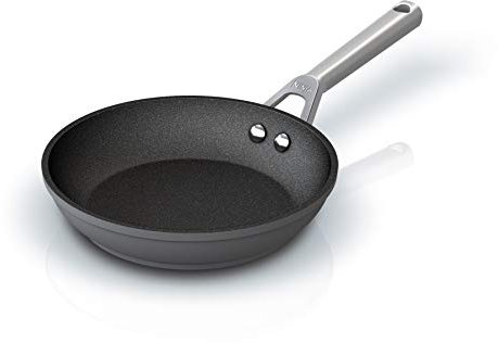 Ninja C30020 Foodi NeverStick Premium 8-Inch Fry Pan, Hard-Anodized, Nonstick, Durable & Oven Safe to 500°F, Slate Grey