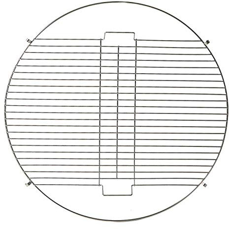 Harbour Housewares Round Firepit Grill Tray - Large 48.5cm - Classic Industrial Style Round Metal Grill BBQ Grate Camping Steel Mesh for Barbecues, Camping, Hiking