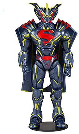 McFarlane Multiverse Actionfigur Superman Energized Unchained Armor (Gold Label) 18 cm, 15173, Multicolor | DC Multiverse Comic 7 Inch Action Figure Exclusive - Superman Energized Unchained Armor Gold Label