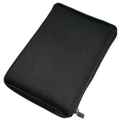 AF-WAN Neopren Soft Bag Book Sleeve Tasche Halter mit Reißverschluss, geeignet für Fourth Wing Hardcover Buch Schutz zu Hause, im Freien, und Reisen (Schwarz)