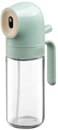 Oil Mister - Pulverizador de aceite de oliva de 250 ml, botella de aceite de vidrio de grado alimenticio | Pulverizadores de aceite de cocina recargables a prueba de fugas, botella de spray de aceite