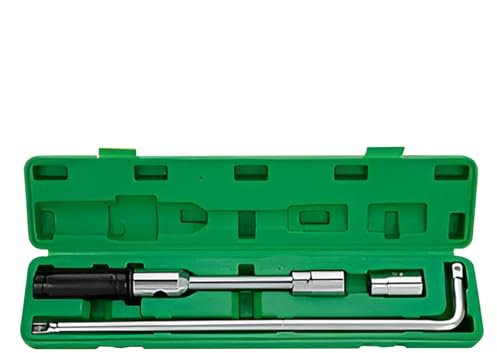 Reifenmutternschlüssel-Set, professioneller Radmutternschlüssel mit Aufbewahrungsbox, Verlängerung, Fahrzeug-Radmutternentferner, Steckschlüssel-Set für Fahrrad, Auto, Wohnmobile