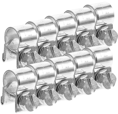Generic 25pcs Fuel Line Hose Clamps Kit Bolt Clips for Automotive Agricultural Industrial Use Easy to Install High Temperature Pressure Resistant