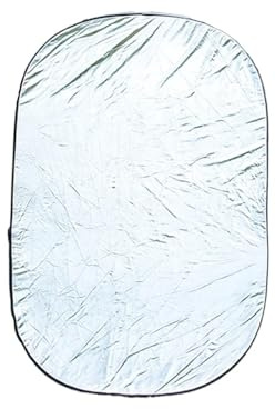 AMENGJ Pliable Reflecteur Lumiere Réflecteur 5 en 1 for Photos, diffuseur de lumière Rond, Accessoire Photo Portable(120CMX90CM 5 in 1)