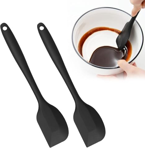2 Pcs Petite Spatule En Silicone De 22,3 Cm,SpatuleCuisineSilicone,Sans Bisphénol,Maryse Patisserie,Spatule Silicone,Marises De Cuisine,SpatuleCuisine,Pour Mélanger Remuant Raclant