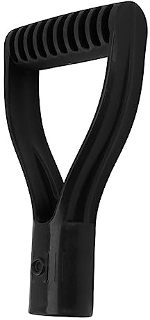 AKLOSIPY Poignée de Pelle de Rechange Ergonomique D Grip pour Pelles à Neige et Outils de Jardinage – Plastique Durable, Installation Facile, Utilisation Polyvalente (Black)