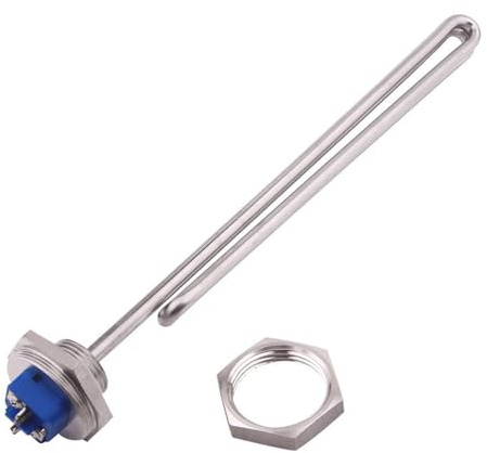 Electric Water Heater DN25 1BSP Immersion Heating Element For Brewing 230v 3500w 240v 2400w SUS304(Set-2,230v 3500w,Bakelite cover)