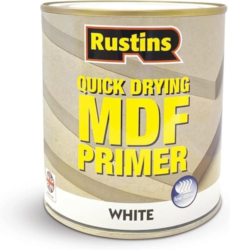 AXpower Inspirational Technology Empowering People MDF Primer 250ml – White | Seals & Prepares MDF Surfaces | Smooth Base Coat for Painting & Interior Wood Preparation