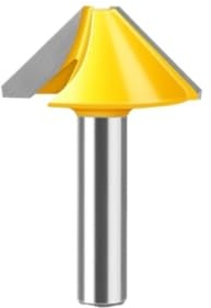1/2 Uds. Broca Enrutadora En Forma De V Fondo Plano Con Vástago 8mm, Brocas Fresado Rectas for Carpintería, Herramientas Manuales(8x8mm)