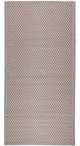Ib Laursen Alfombra de plástico reciclado, 180 x 90 cm, color rosa