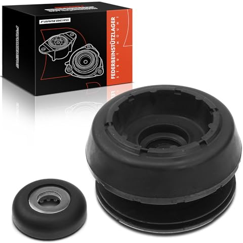 Frankberg 1x Federbeinstützlager Vorderachse Kompatibel mit A1 2010-2018 A3 1996-2003 Leon 1999-2006 B.o.r.a 1998-2005 Golf 1991-2005 Replace# 357412331A