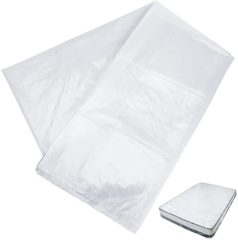 TOKIDNY Paquet De Rangement pour Matelas Épais en PE Résistant à L'humidité Et à La Poussière, Protection Portable pour Literie, pour Déménagement Et Stockage