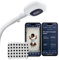 Nanit Pro Babyphone con fotocamera, supporto da pavimento e fascia respiratoria, fotocamera per bambini con video e audio 1080p, sonno, monitor respiratorio, Wi-Fi, iOS/Android – bianco