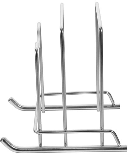 Cabilock Eins Küchentopfdeckelständer Und Schneidebretthalter Praktischer Küchenorganizer Für Besteck Küchenutensilien Und Mehr Ideal Für Putzschrank Und Ordnung Der Küche