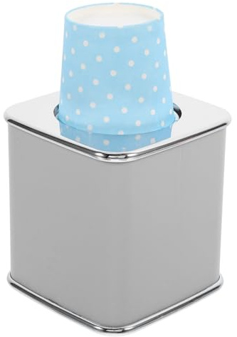 Alipis Dispensador de Vasos 3 Onzas Dispensador de Vasos de Agua para Pared Portavasos de Plástico de Rellenar para Baños y Oficinas