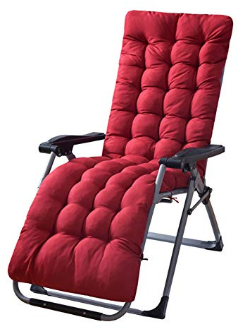 Cojín para Tumbona de Patio Al Aire Libre, Cojín Grueso para Silla Reclinable, Cojín para Silla Mecedora, Cojín para Tumbona, Cojín Antideslizante para Silla de Jardín Al Aire