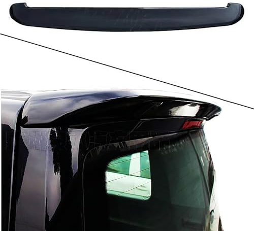 MSMDG ABS-Heckspoiler, Außenflügellippe, Heckspoiler, kompatibel mit VW Multivan T6 2019-2023,Glossy Black