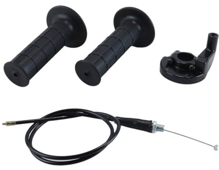 ACOLY Throttle Grip Cable Set, Throttle Cable, fit for 50cc–250cc Dirt Bikes, Mini Bikes