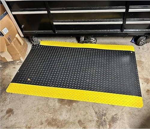 Tapis ergonomiques Anti-Fatigue – Tapis industriels imperméables et Anti-Stress for Le Travail Debout – for Usage Domestique et Commercial(2cmx150x200cm)