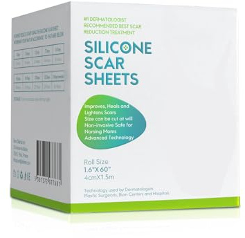 JCZQDRPC Silicone Tape, 1.6” x 60”Roll-1.5M, Silicone Sheets, Reusable, Thin, Flexible, Easy-Tear
