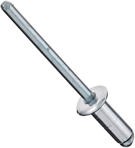 GESIPA | 500x Edelstahl (VA) - Blindnieten Ø 3,2 x 8,0mm | Für Materialstärke: 3,5-5,0mm | Nieten in Industrie-Qualität | Kaufe Hohlnieten von den Profis