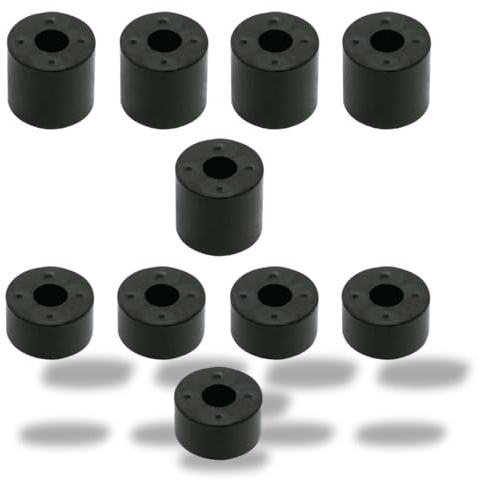 SKS GERMANY 10x Ventildichtungen für MV Easy Pumpenkopf, schwarz | Ersatzdichtungen für SKS Pumpenkopf MV EASY, 10er Set (5x SV/DV, 5x AV), einfach austauschbar, Reparaturset