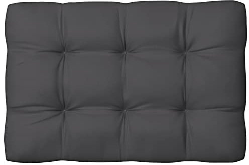 WIFESE Palettensofa-Kissen Anthrazit 120x80x10 cm Sitzkissen Bank Palettenkissen Sitzkissen Outdoor Sitzauflagen Gartenmöbel Universellen Design Bequem & Weich für Den Innen- und Außenbereich