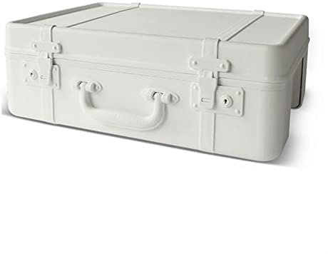 Werkzeugbox/Werkzeugkästen Tragbarer Werkzeugkasten-Organizer Retro-große Aufbewahrungsbox Haushaltskoffer Aktenkoffer Kunststoff-Werkzeugkasten mit großem Fassungsvermögen for die Aufbewahrung von Ba