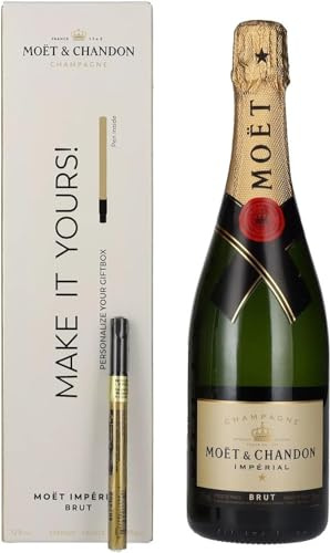 Moët & Chandon Champagne IMPÉRIAL Brut 12% Vol. 0,75l in Giftbox with Goldstift