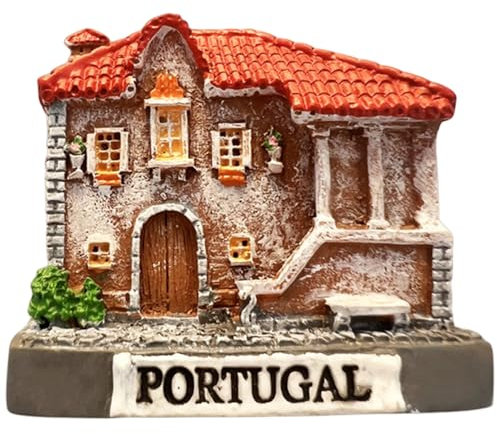 Kühlschrankmagnet, Portugal, 3D-Reise, Souvenir, Kühlschrankdekoration, Magnetaufkleber, Bastel-Kollektion