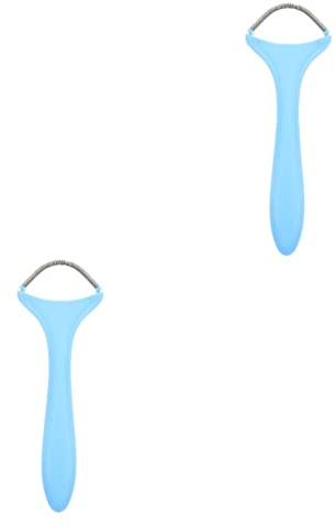 Healeved 2piezas Epilador Facial Manual De Resortes Para Eliminación De Superior Barbilla y Herramienta De Depilación Sin Químicos