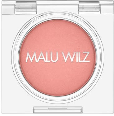 Malu Wilz Velvet Blush Nr. 10 Cheeky Bits - Rouge Puder Makeup für natürlich aussehende Wangen, Superleichter, samtiger Blush Powder zum Konturieren